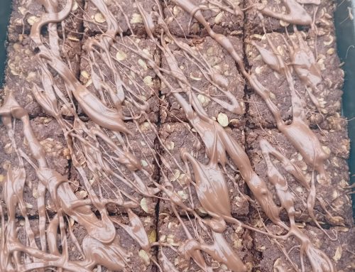 Chocolate Oat Tray Bake.